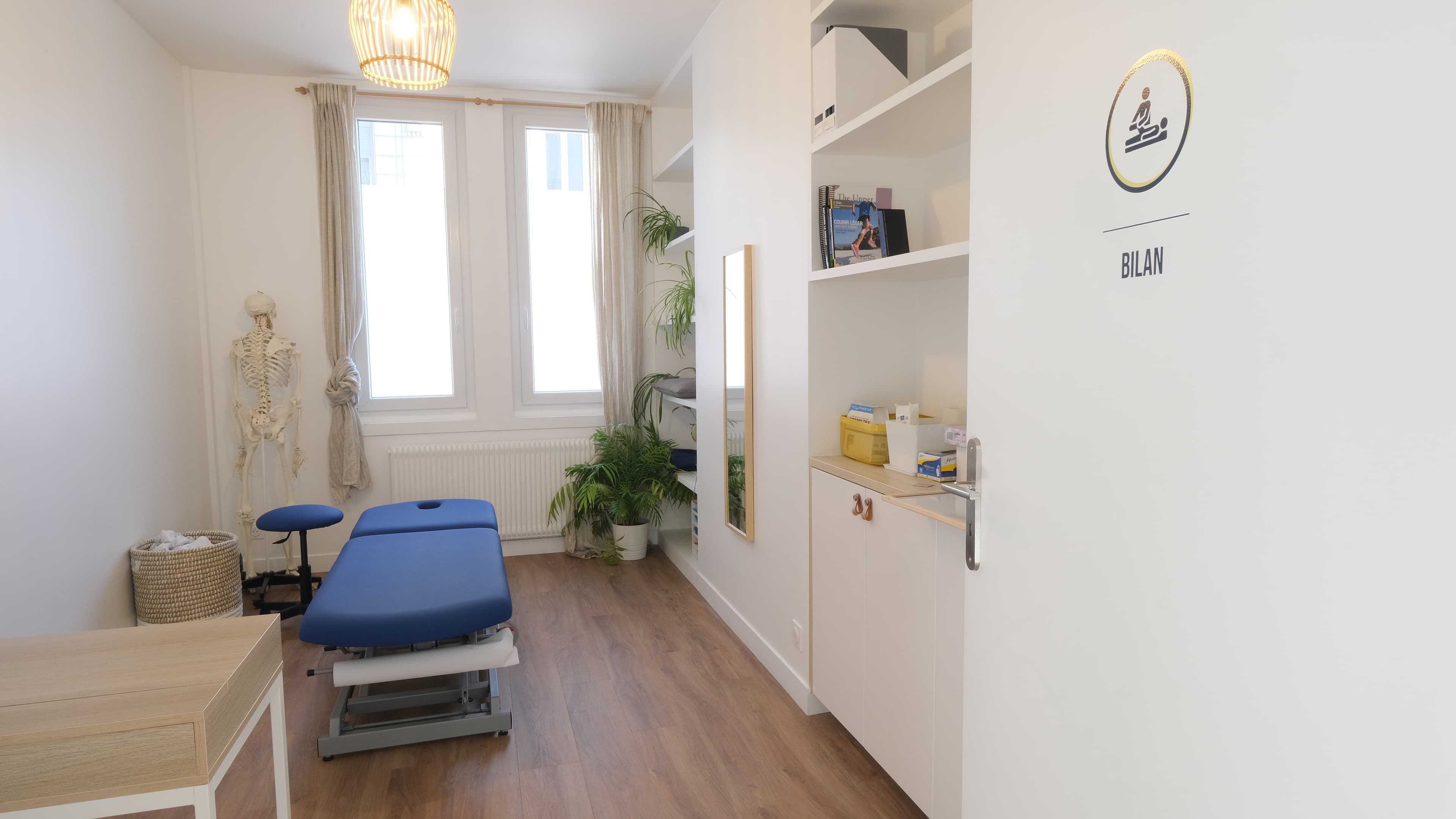 Salle de bilan — Physio Sport Levallois